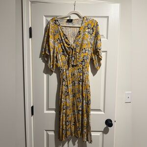 VICI Floral Yellow Dress